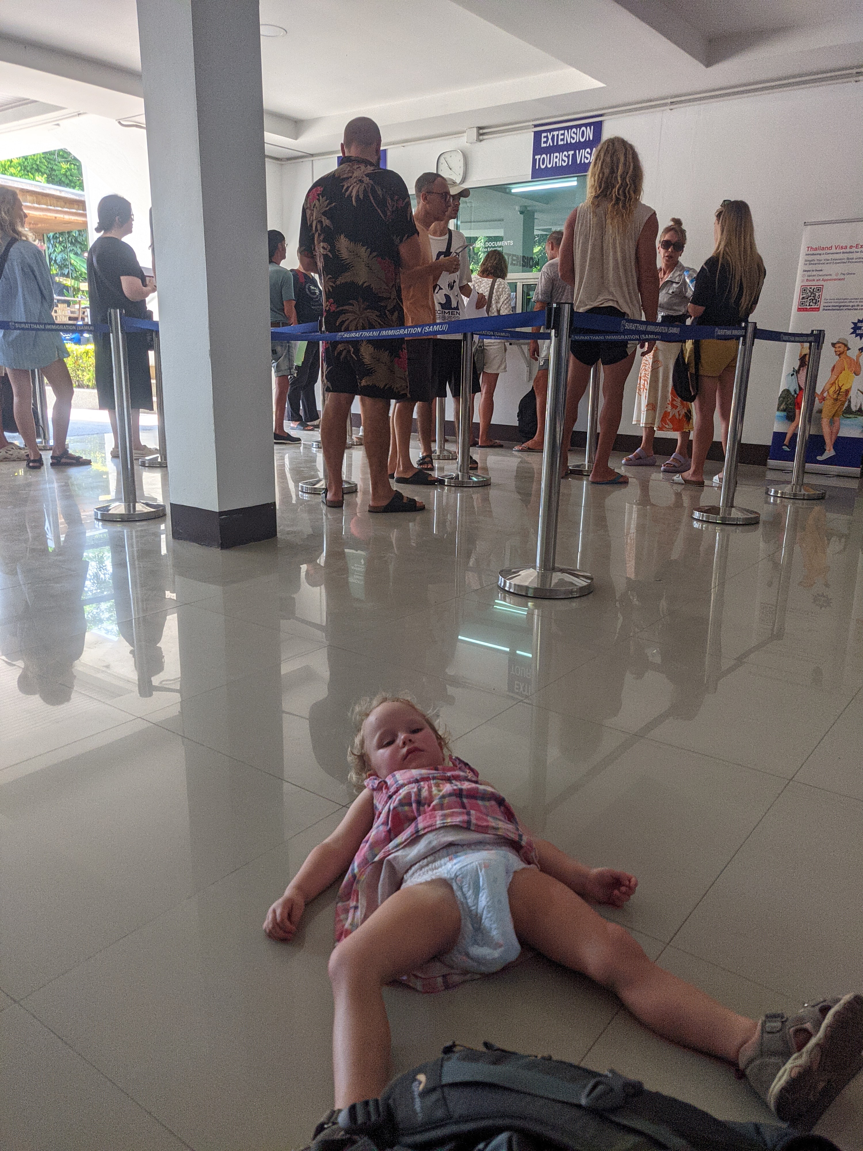 Nimue gibt bei der Immigration auf